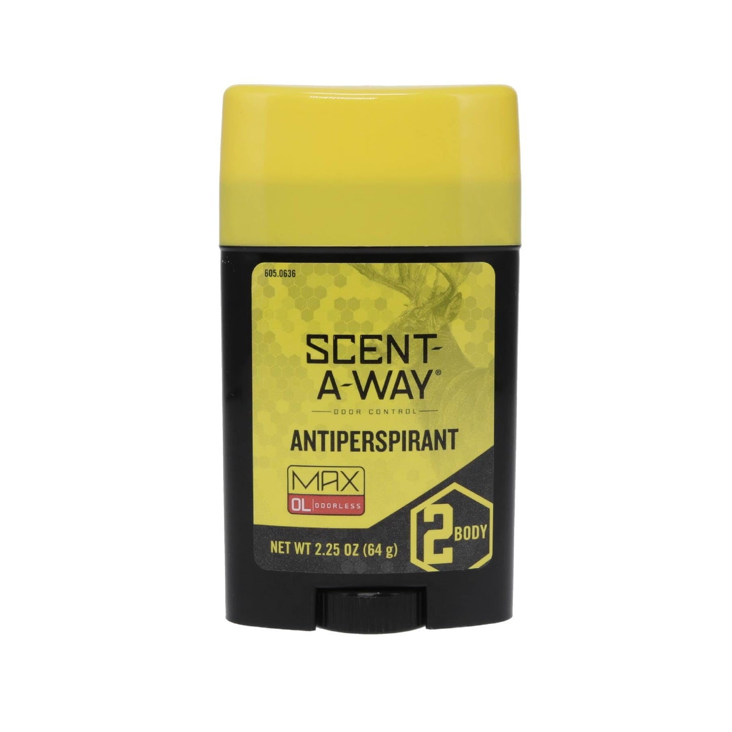 Hunters Specialties Scent-A-Way MAX Odorless Antiperspirant for Hunters, Trappers, Anglers, and Campers, 2.25 Oz Beauty and Personal Care Hunters Specialties