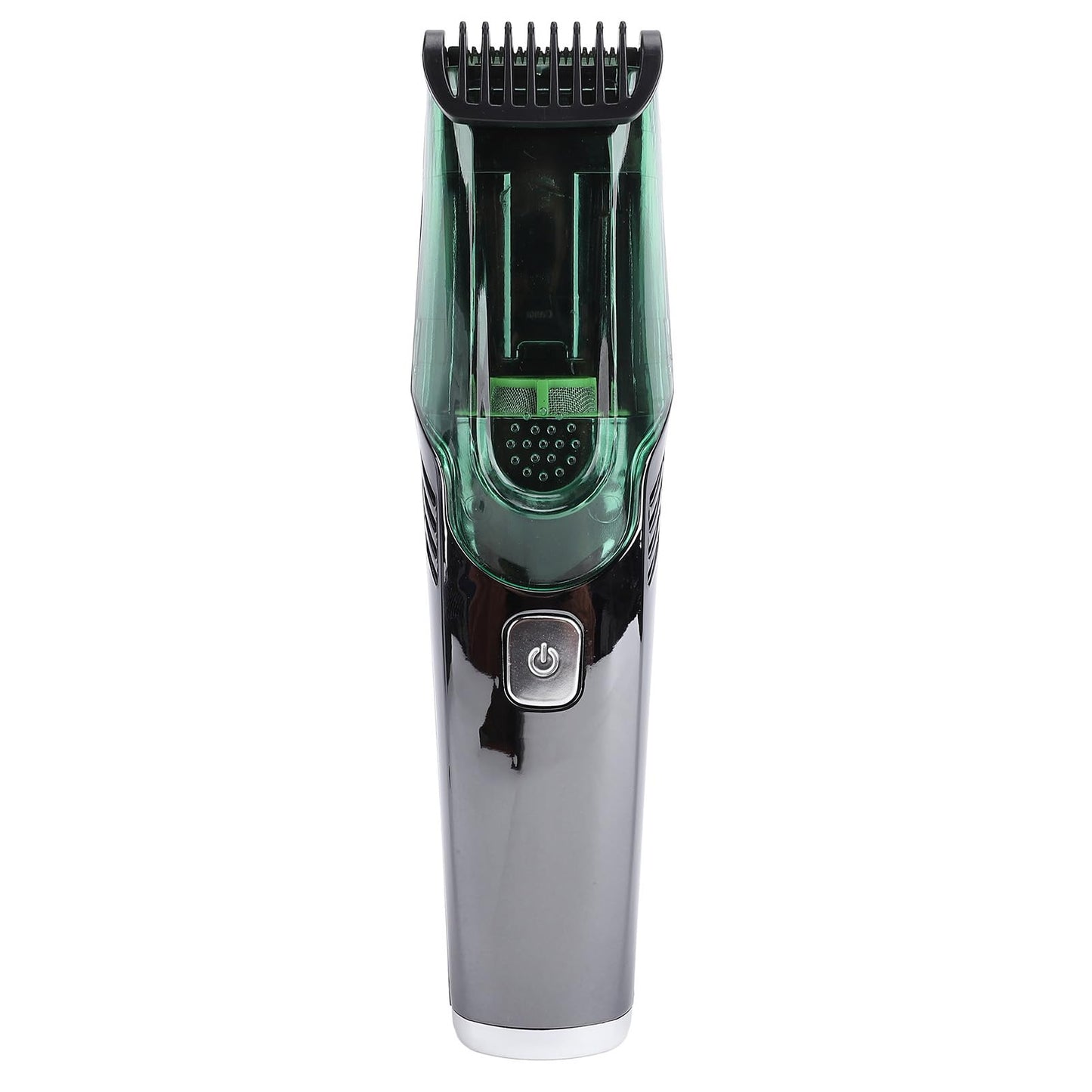 Saluaqui Cordless Vacuum Hair Trimmer with LED Display and Low Noise 1400mAh - Men Vacuum Grooming Set for Mustache and Sideburns - Strong Power Beauty and Personal Care Saluaqui