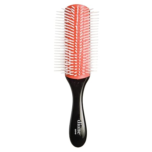 Diane Pro Nylon Pin Styling Hair Brush for Detangling, Separating, Shaping and Defining Wet Thick or Curly Hair, Glides Through Tangles with Ease Beauty & Personal Care Diane