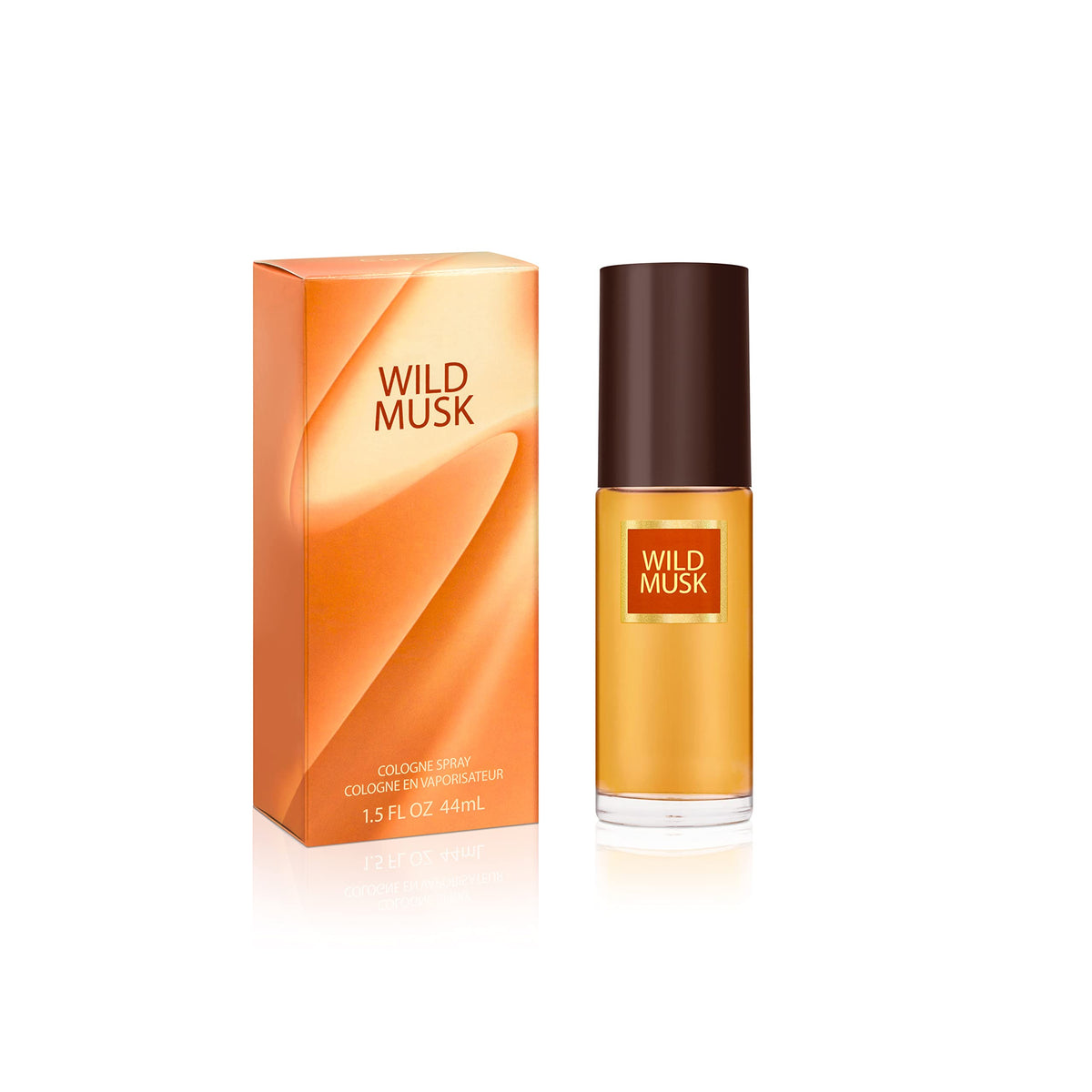 Coty Classics Wild Musk Eau de Cologne Spray | Vegan Formula Perfume | Warm Spicy Floral Scent with Amber, Jasmine, and Rose | 1.5 fl oz (Pack of 1) Beauty & Personal Care Wild Musk