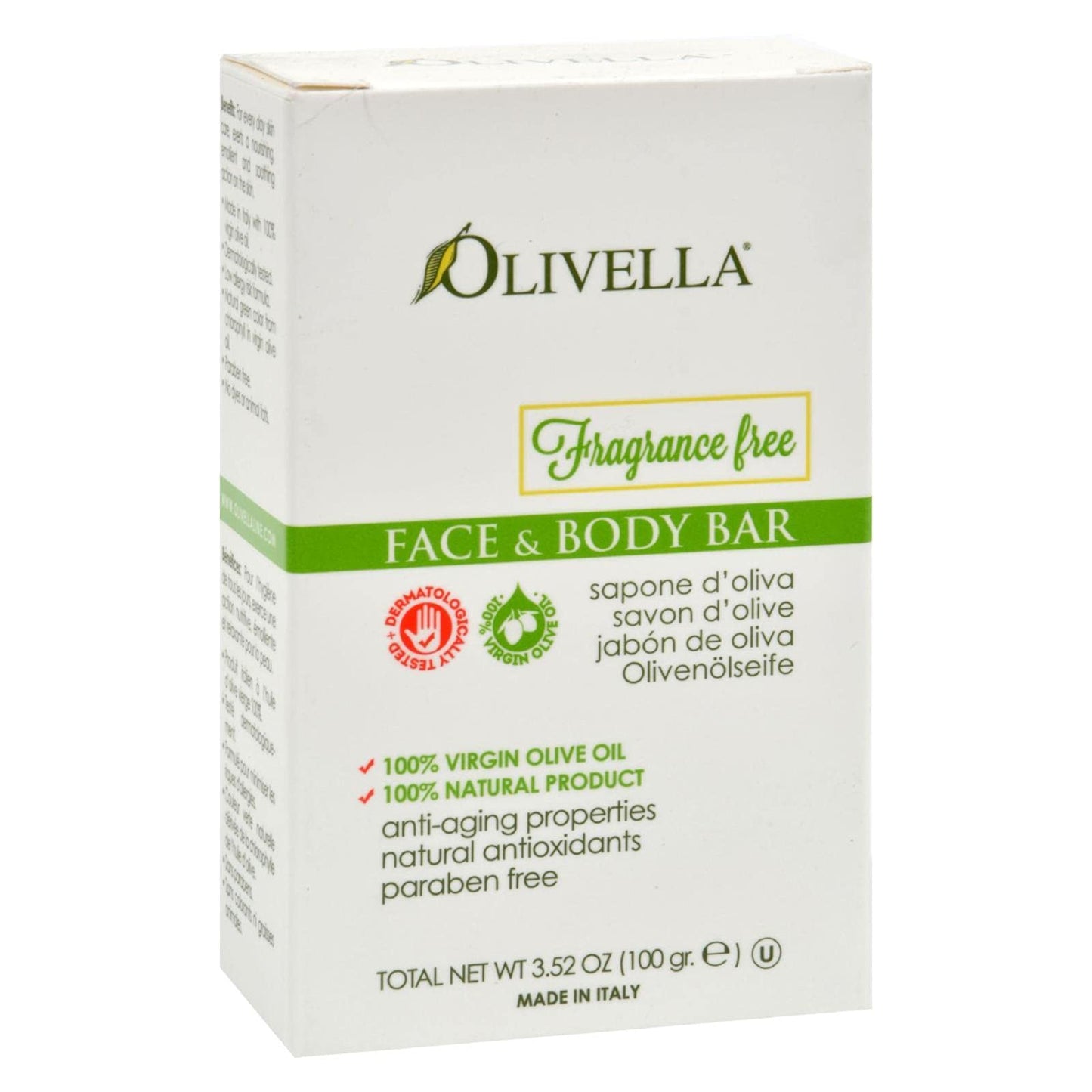 Olivella Bar Soap Unsc Size 3.52z Beauty & Personal Care Olivella