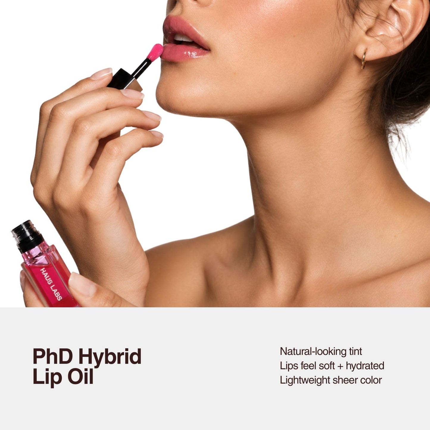 HAUS LABS BY LADY GAGA PhD Hybrid Lip Oil Primary Beauty & Personal Care Haus Laboratories