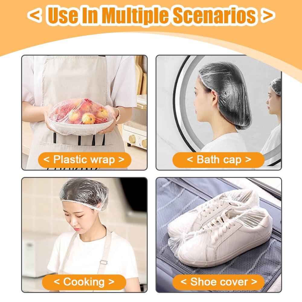 50Pcs Luxury Portable Hygienic Disposable Shower Caps Individually Wrapped Beauty and Personal Care KkttpGingmen