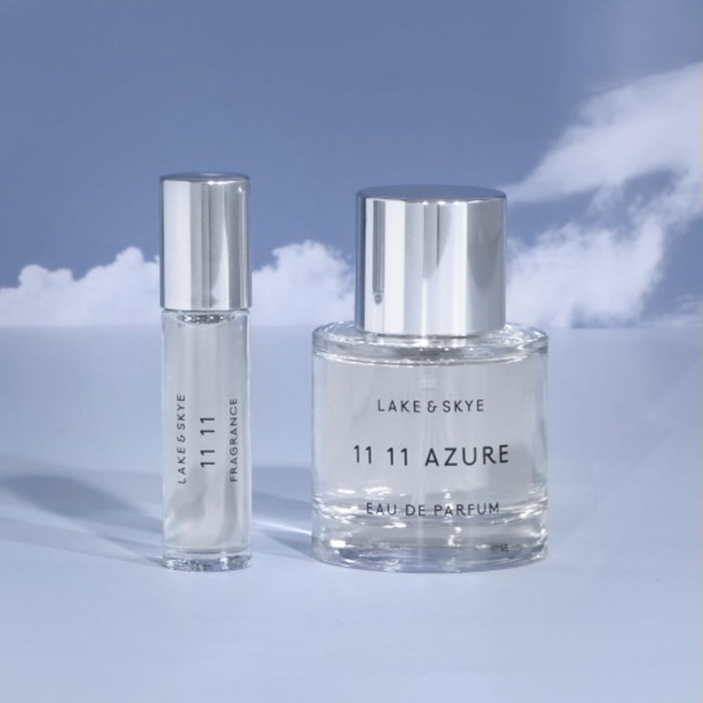 Lake & Skye 11 11 Azure Fragrance Oil Rollerball Perfume, Unisex Aquatic Floral & Skin Musk Scent with Water Accord & Bergamot, 0.33 fl oz (10 ml) Beauty & Personal Care Lake & Skye