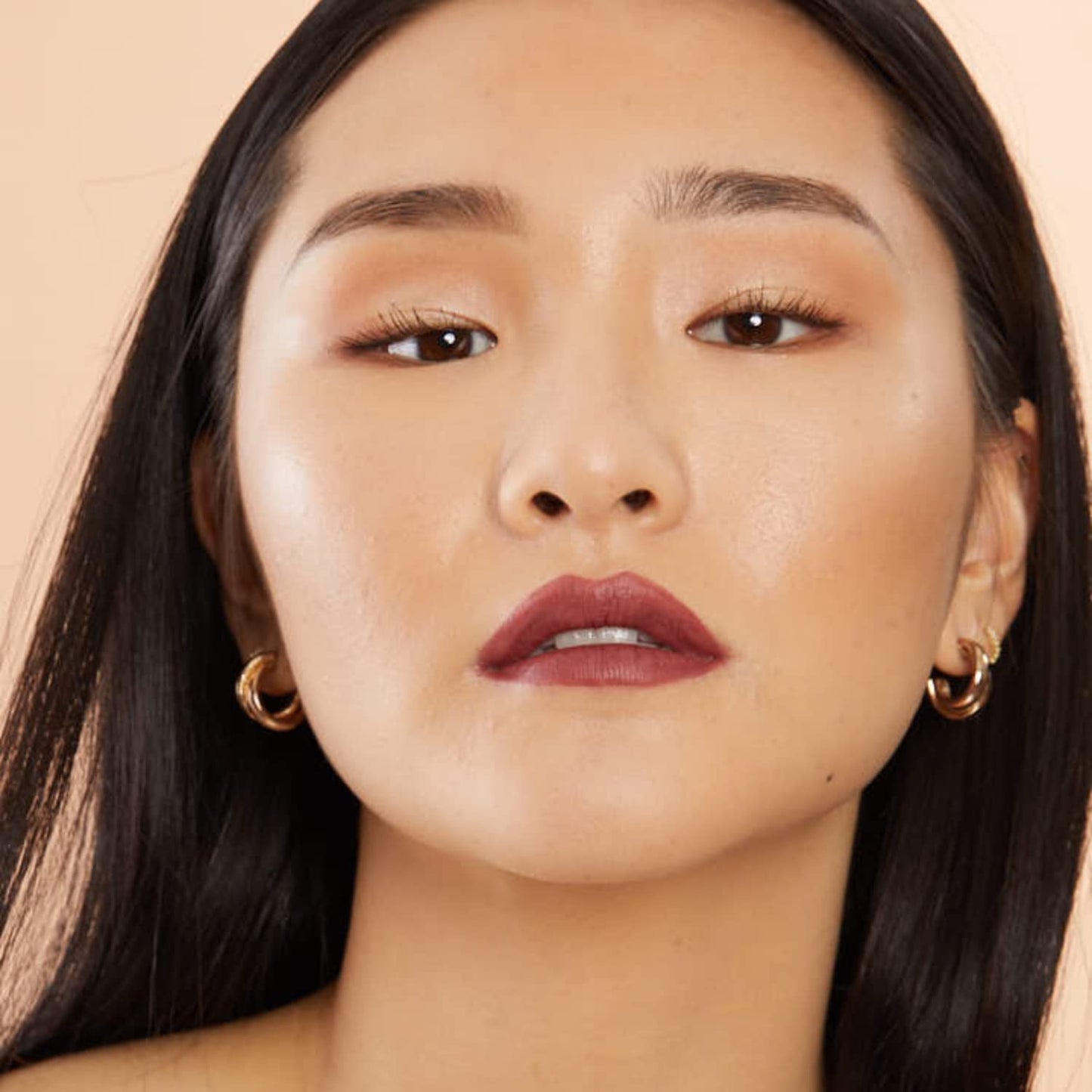 Bossy Cosmetics Matte, Long Lasting, Hydrating Vegan Lipstick with Vitamin E and Watermelon Seed Oil (Focused - Pink Mauve Color) Beauty & Personal Care Bossy Cosmetics