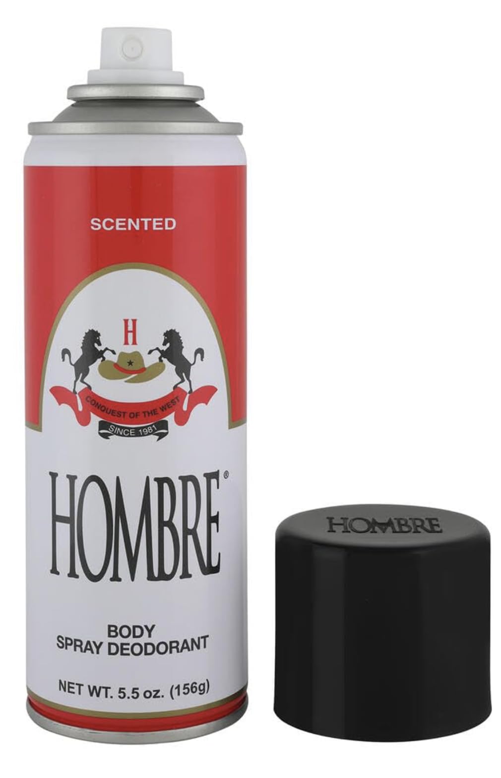 Hombre Red Deodorant Body Spray Classic for Men 5.5oz-156g (3 Pack) Beauty and Personal Care HOMBRE