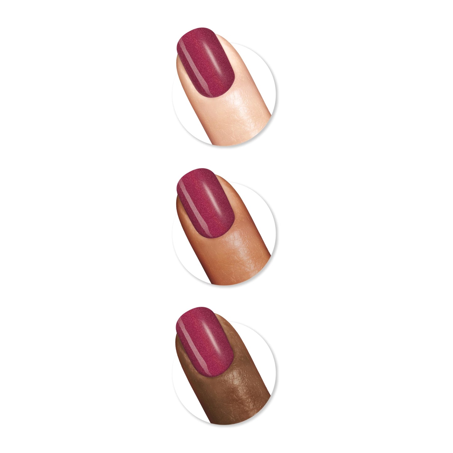 Sally Hansen Color Therapy Nail Polish | Biotin, Argan Oil, Long Lasting, Healthy Nails, Nail Strengthener, Opaque | 374 Wine Not | Burgundy Nail Beauty & Personal Care Sally Hansen