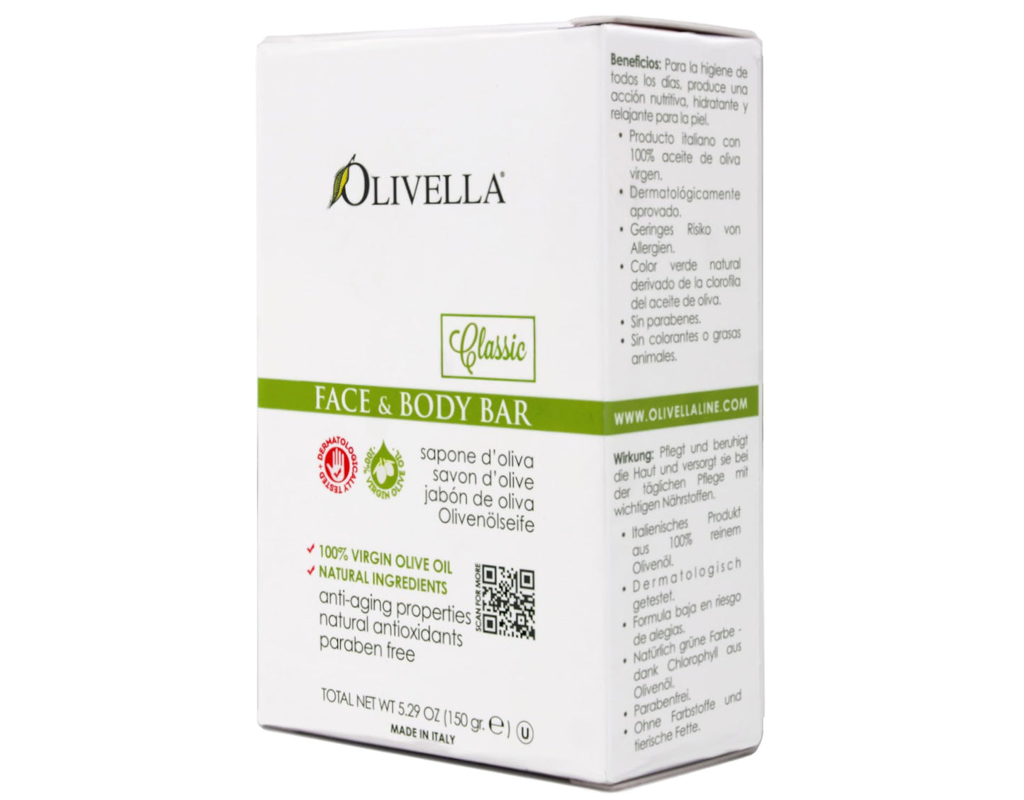 Olivella Bar Soap Size 5.29z Beauty & Personal Care Olivella