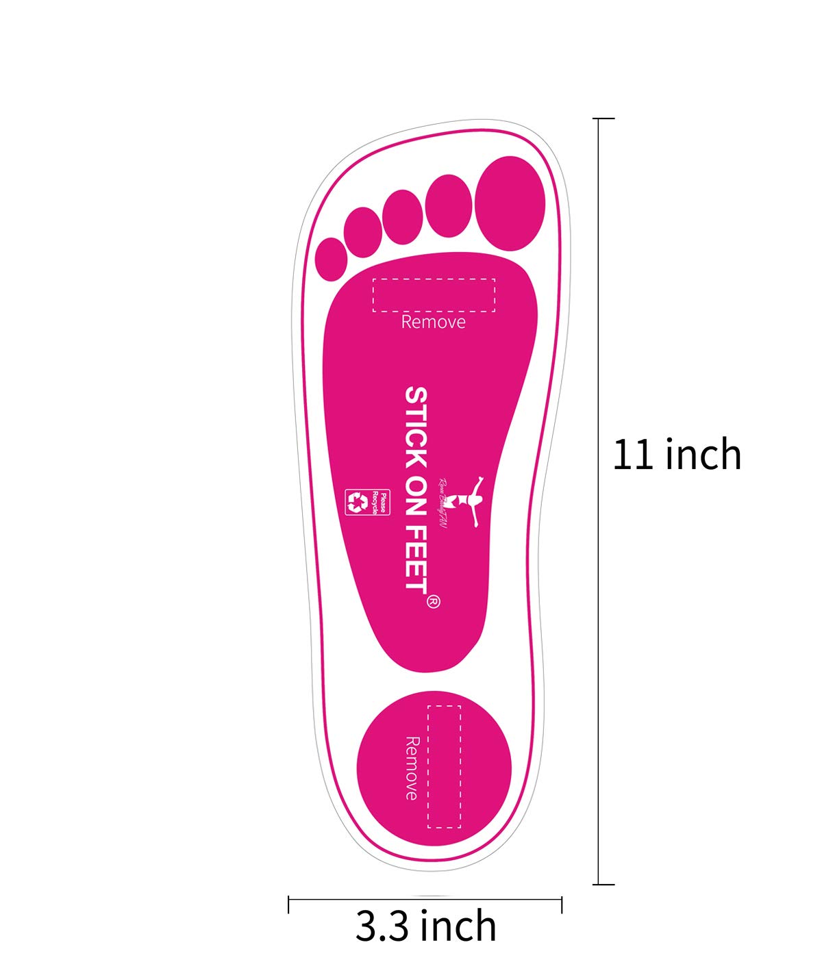 STICKONFEET Premium Feet Pads for Spray Tanning - Disposable Spray Tan Feet Pads - Hygienic and Easy-to-Use Foot Protectors Designed for Salons Beauty & Personal Care STICKONFEET
