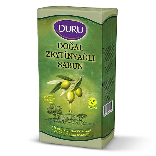 Duru Hand Made Olive Oil Soap, 4 Count Beauty & Personal Care Duru