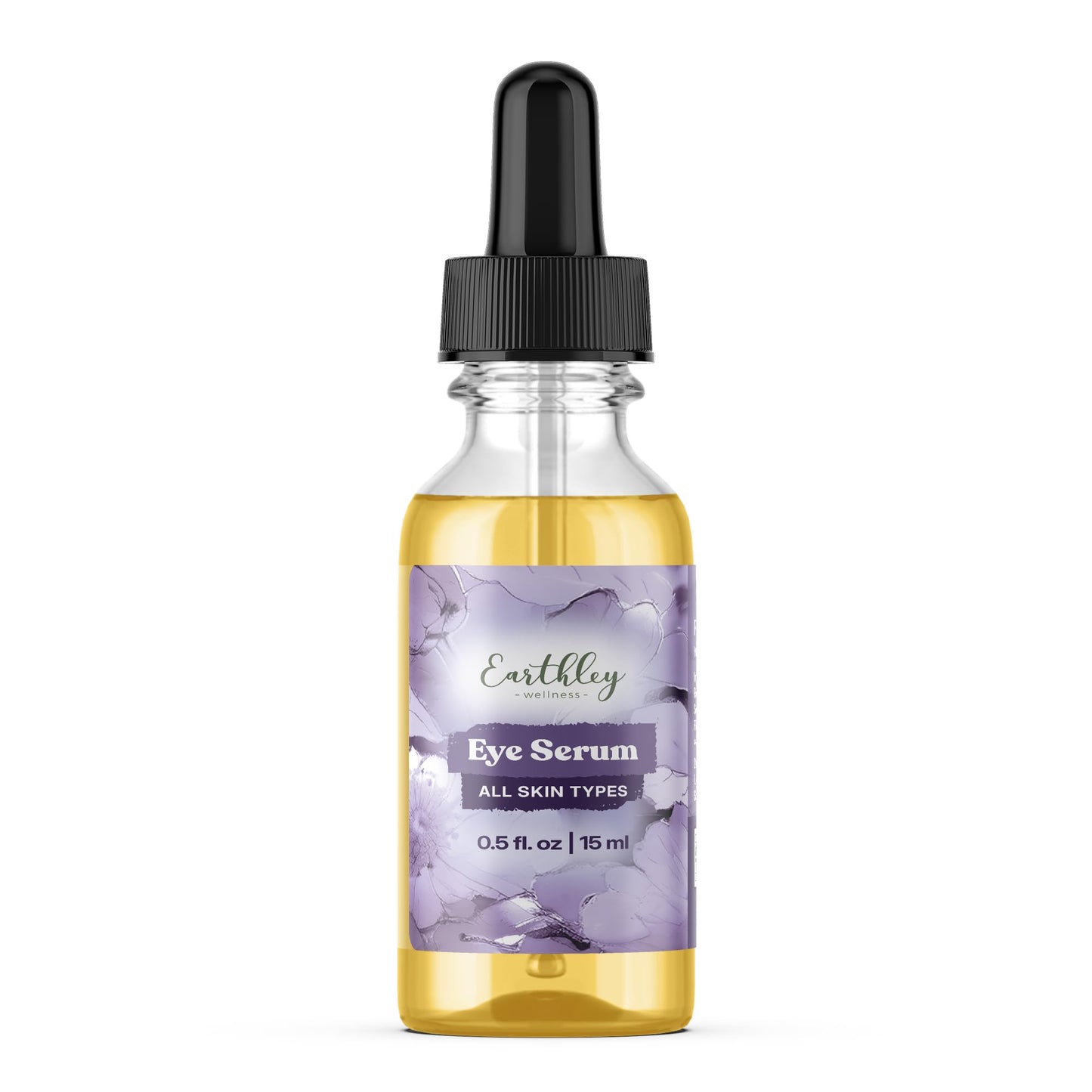Earthley Wellness Eye Serum, Smoothes Wrinkles, Nourishes Skin, Banishes Dark Eye Circles, Youthful Eyes, Reduce Fine Lines, Parabens and Fragrance Beauty & Personal Care Earthley Wellness