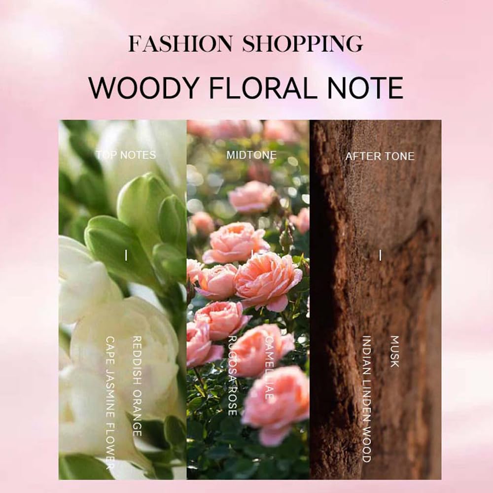 DEOLD High Heels Eau de Toilette for Women Top note of Orange Middle note of Peony Base note of Musk Elegant fragrance for day and night 1.01 oz Beauty & Personal Care DEOLD