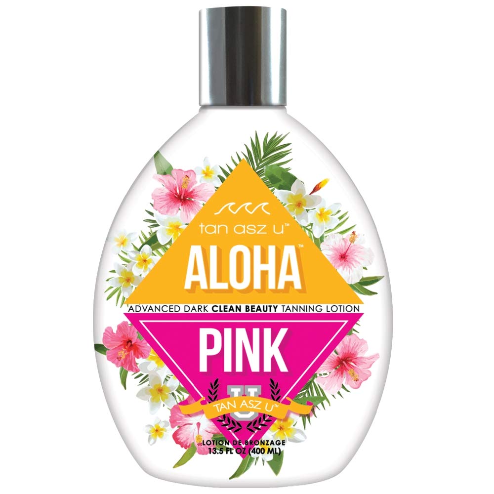 ALOHA PINK Advanced Dark Clean Beauty Tanning Lotion Beauty & Personal Care Tan Asz U