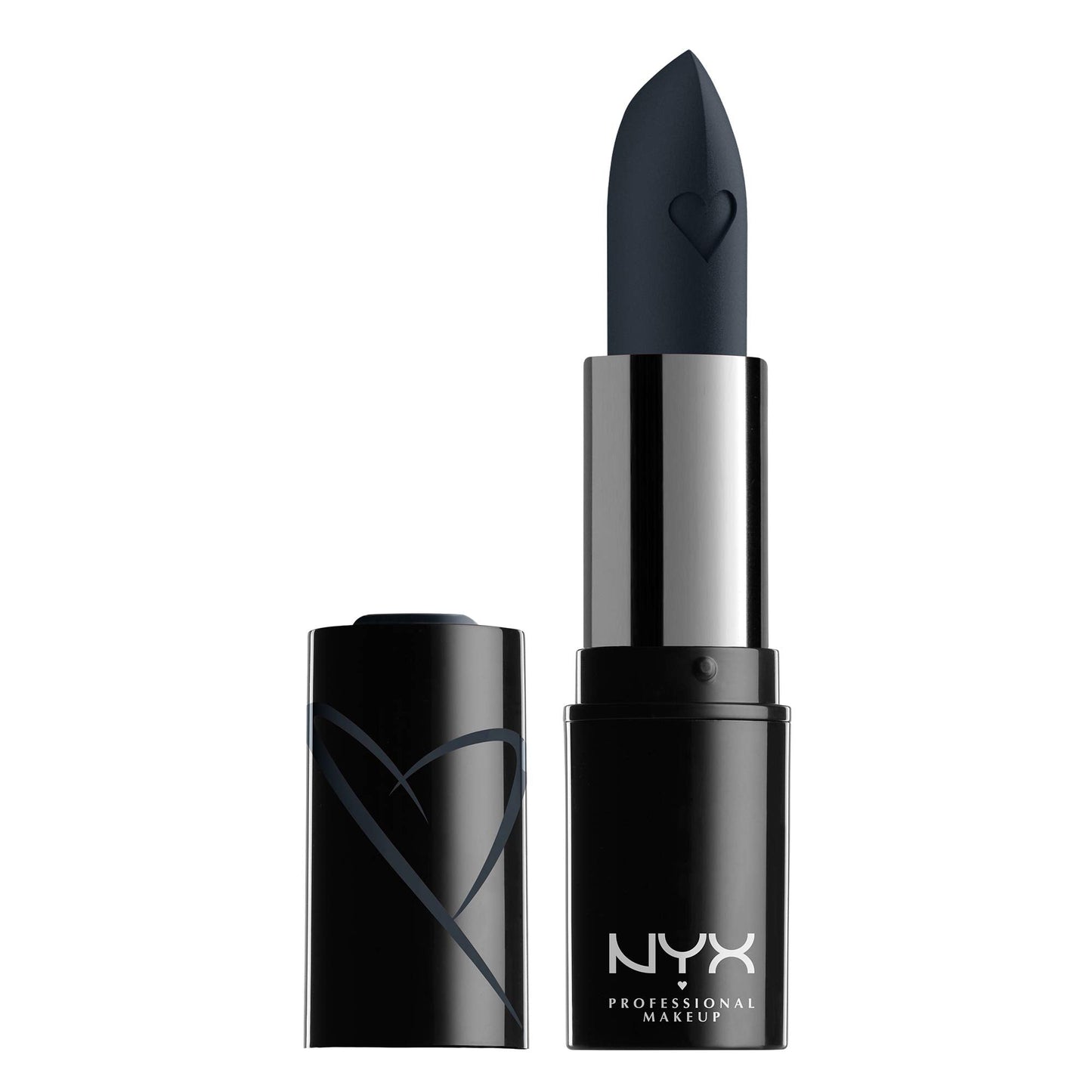 NYX PROFESSIONAL MAKEUP Shout Loud Satin Lipstick, Infused With Shea Butter - Exclusive (Blue Grey) Beauty & Personal Care NYX PROFESSIONAL MAKEUP