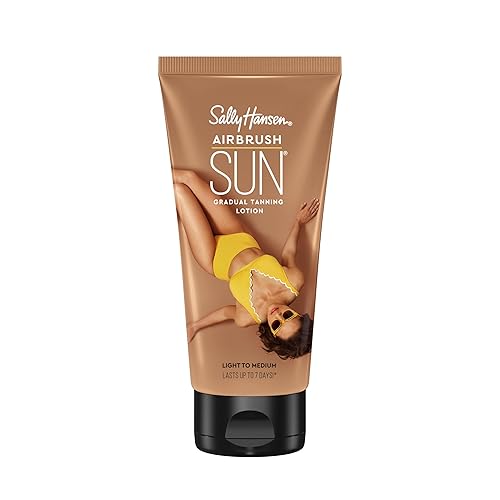 Sally Hansen Airbrush Legs, Gradual Tanning Lotion Light to Medium 5.9 Oz Beauty & Personal Care Sally Hansen