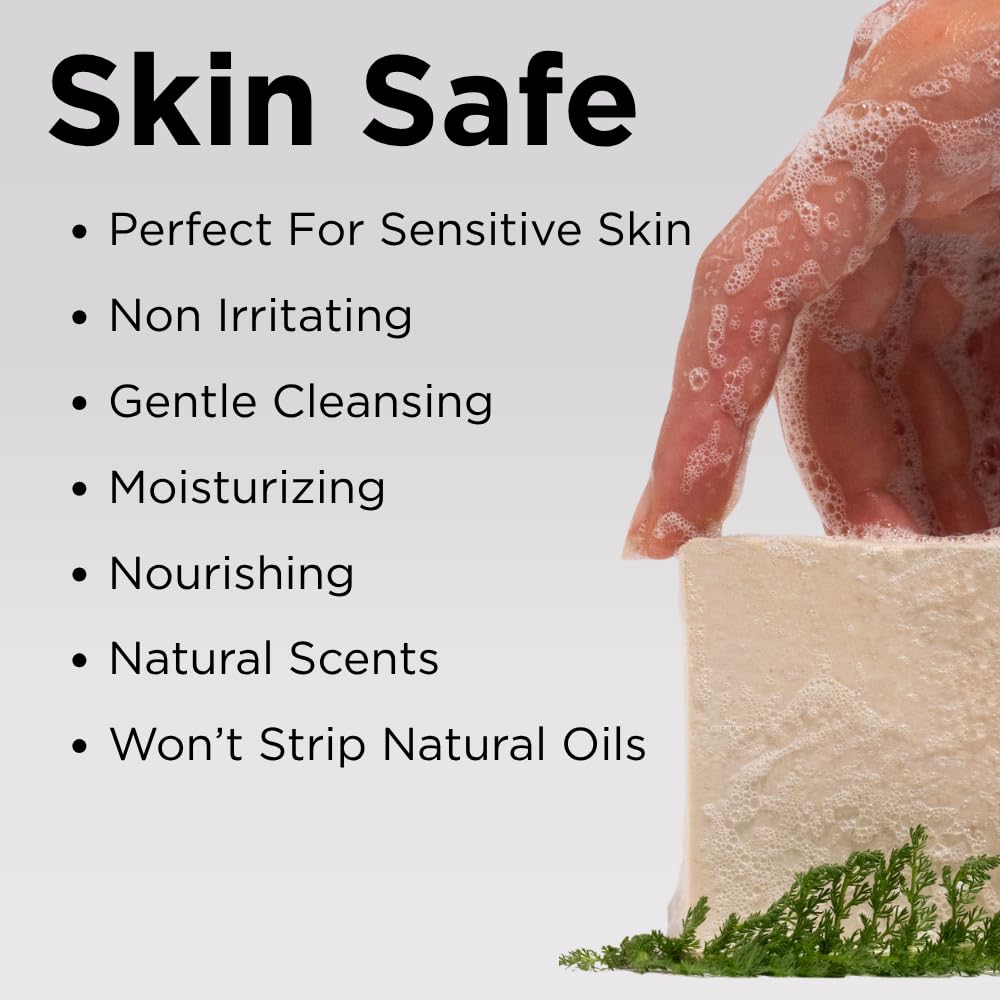Sumbody USA Made Handmade Soap Bar (6pk) Rich Hydration Dry, Sensitive Skin, Moisturizing Soap For Face, Hands, Body Self Care Gift Set Men & Women Beauty & Personal Care Sumbody