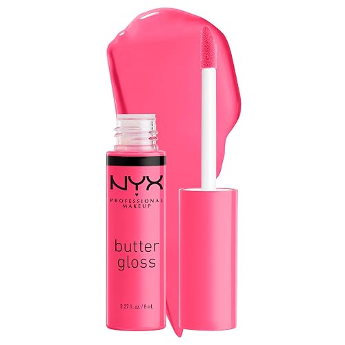 NYX PROFESSIONAL MAKEUP Butter Gloss, Non-Sticky Lip Gloss - Peaches & Cream (Pink Coral) Beauty & Personal Care NYX PROFESSIONAL MAKEUP