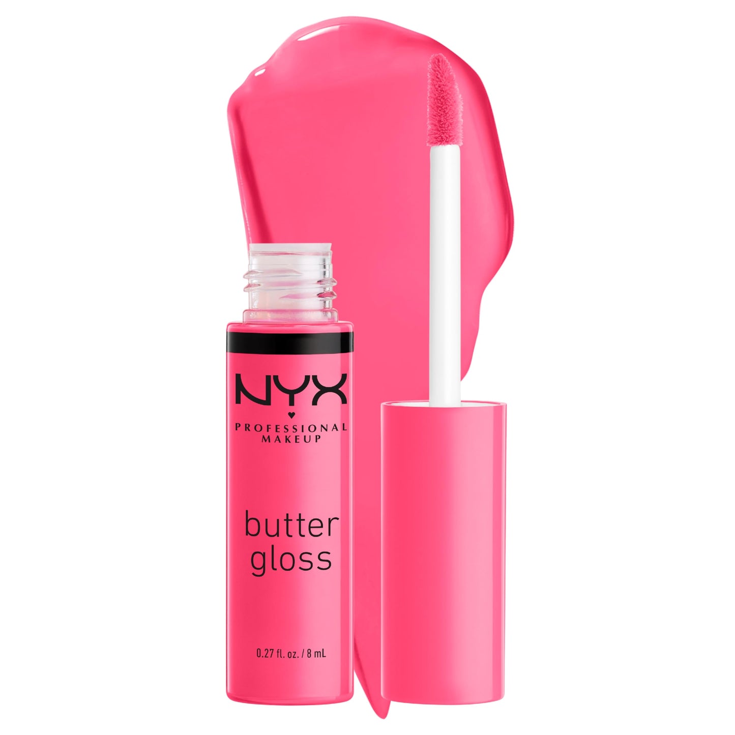 NYX PROFESSIONAL MAKEUP Butter Gloss, Non-Sticky Lip Gloss - Peaches & Cream (Pink Coral) Beauty & Personal Care NYX PROFESSIONAL MAKEUP