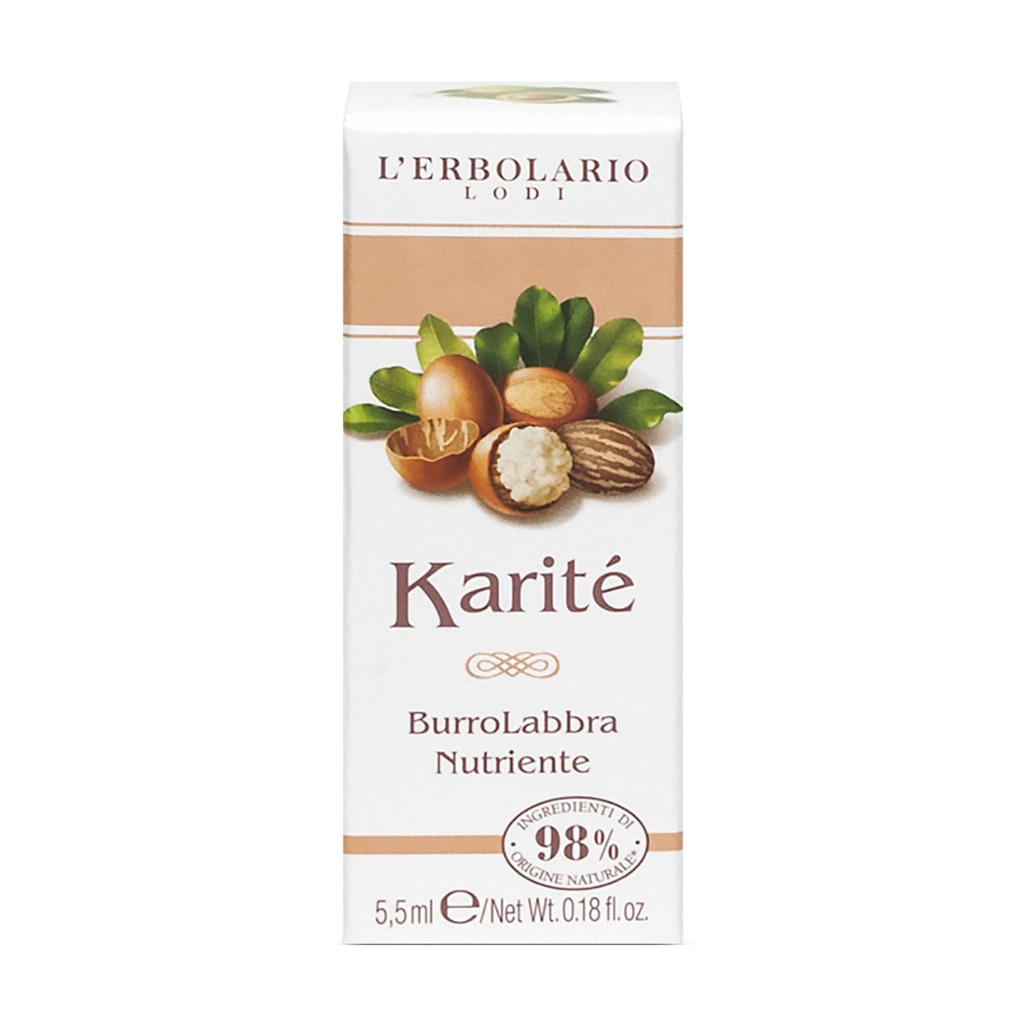 L'Erbolario Nourishing Lip Balm, Shea Butter, 0.18 oz, Lip Butter, Moisturizing and Nourishing, For Dry Lips, Cruelty-Free Beauty and Personal Care L'Erbolario