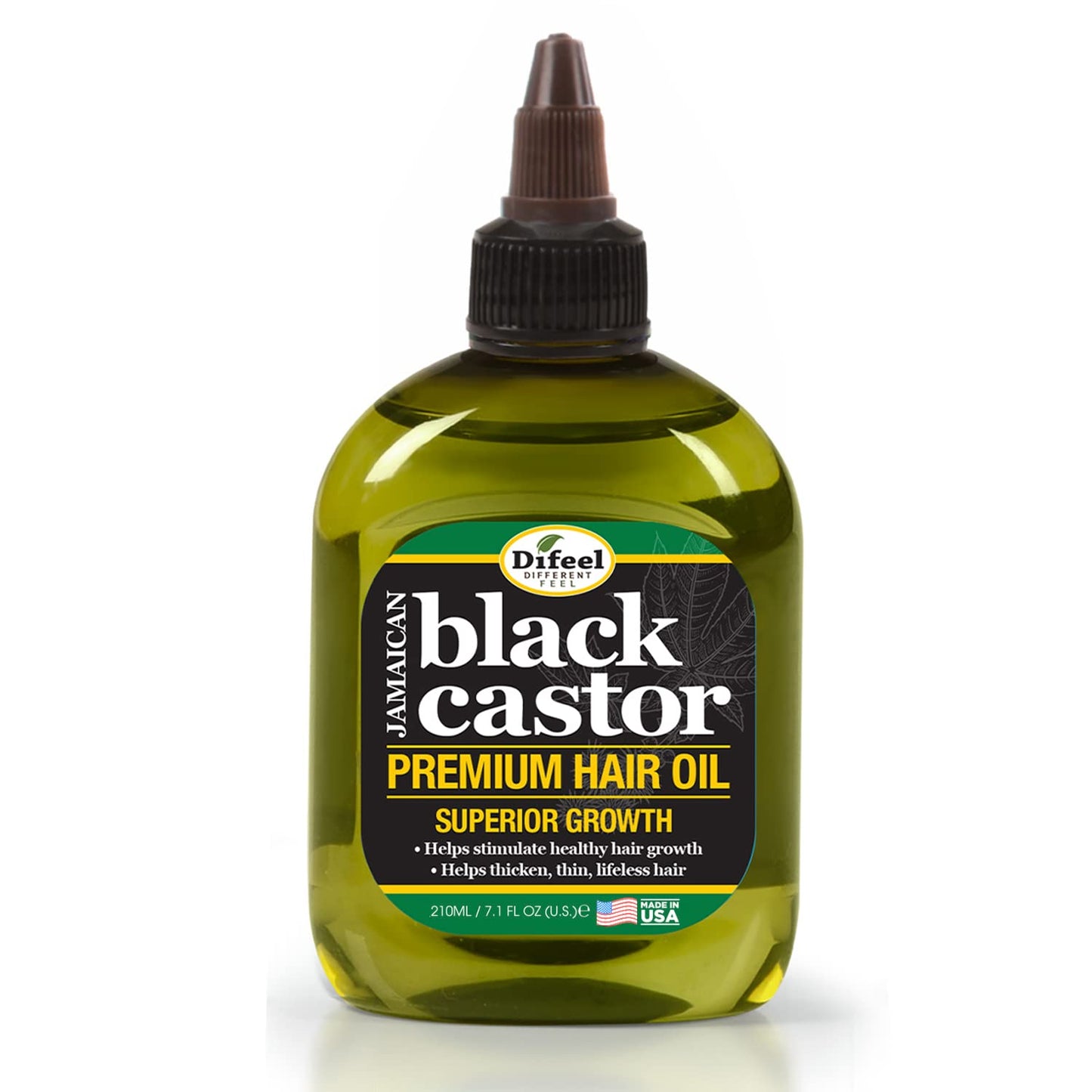 Difeel Superior Growth Jamaican Black Castor Premium Hair Oil 7.1 oz. Beauty & Personal Care Difeel