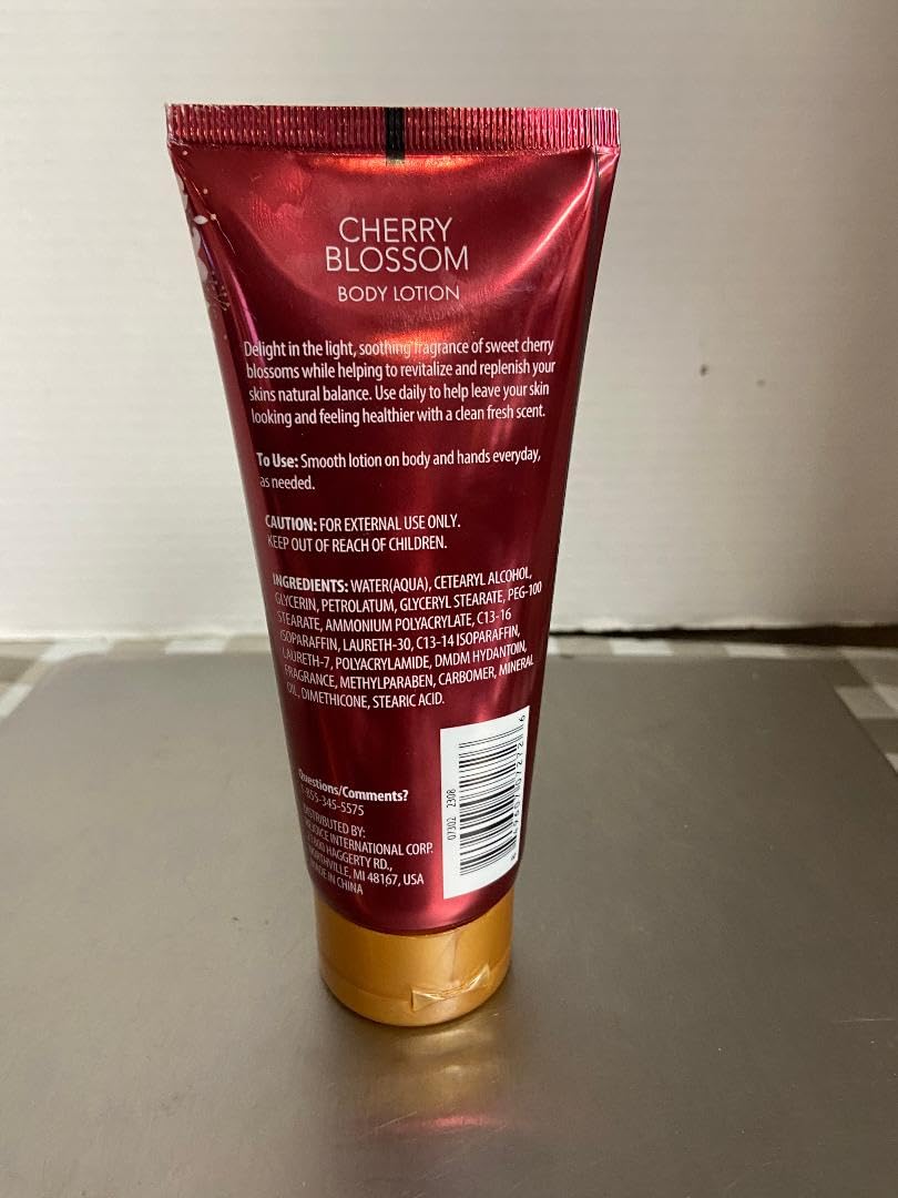 SPA LUXURY Cherry Blossom Scent Body Lotion 5.5 oz Beauty & Personal Care Spa Luxury