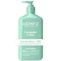 Hempz Body Lotion - Cucumber & Aloe Herbal Limited Edition Daily Moisturizing Cream, Shea Butter, Aloe, Cucumber Extract Body Moisturizer - Skin Care Beauty & Personal Care Hempz