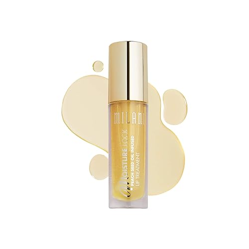 Milani Moisture Lock Oil Infused Lip Treatment, Protecting Pomegranate, 0.10 Ounce Beauty & Personal Care Milani