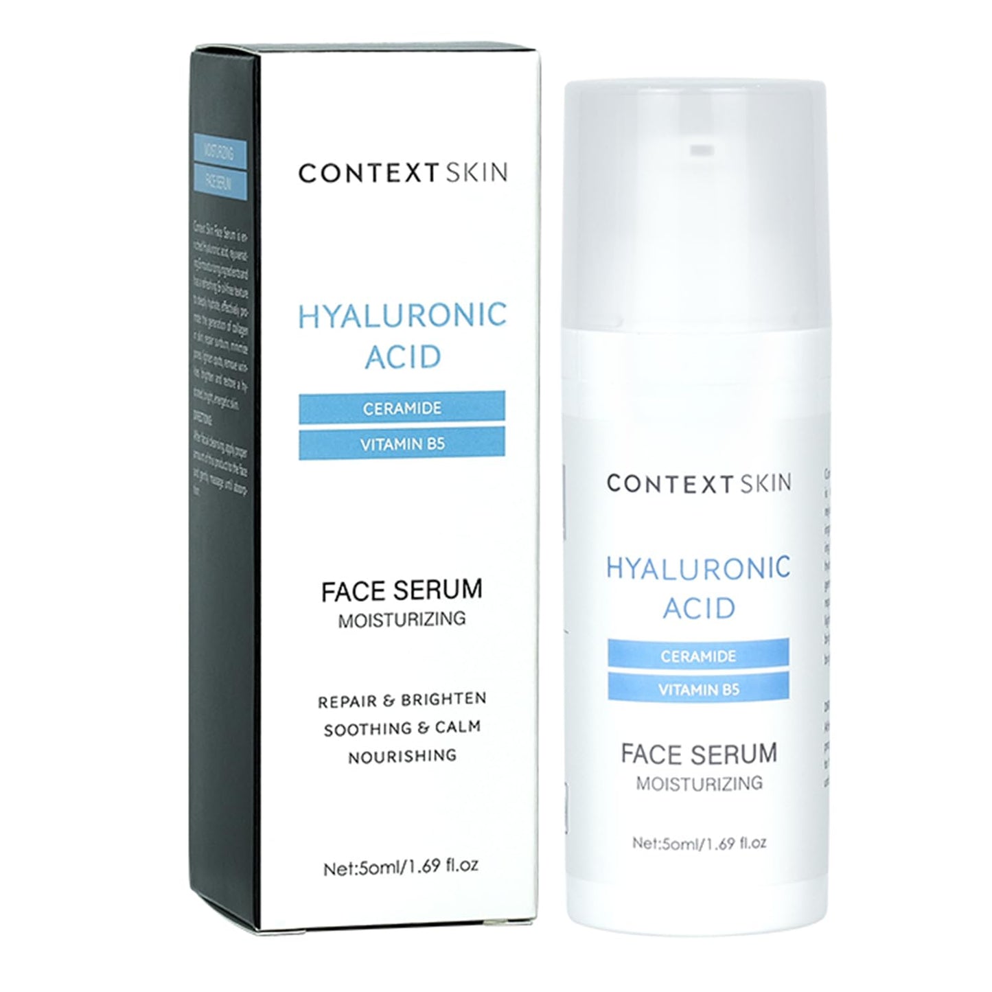CONTEXT SKIN Hyaluronic Acid Face Serum with Ceramide & Vitamin B5, Moisturizing & Anti-Aging Facial Serum for Deep Hydration, Skin Repair Beauty & Personal Care CONTEXT SKIN