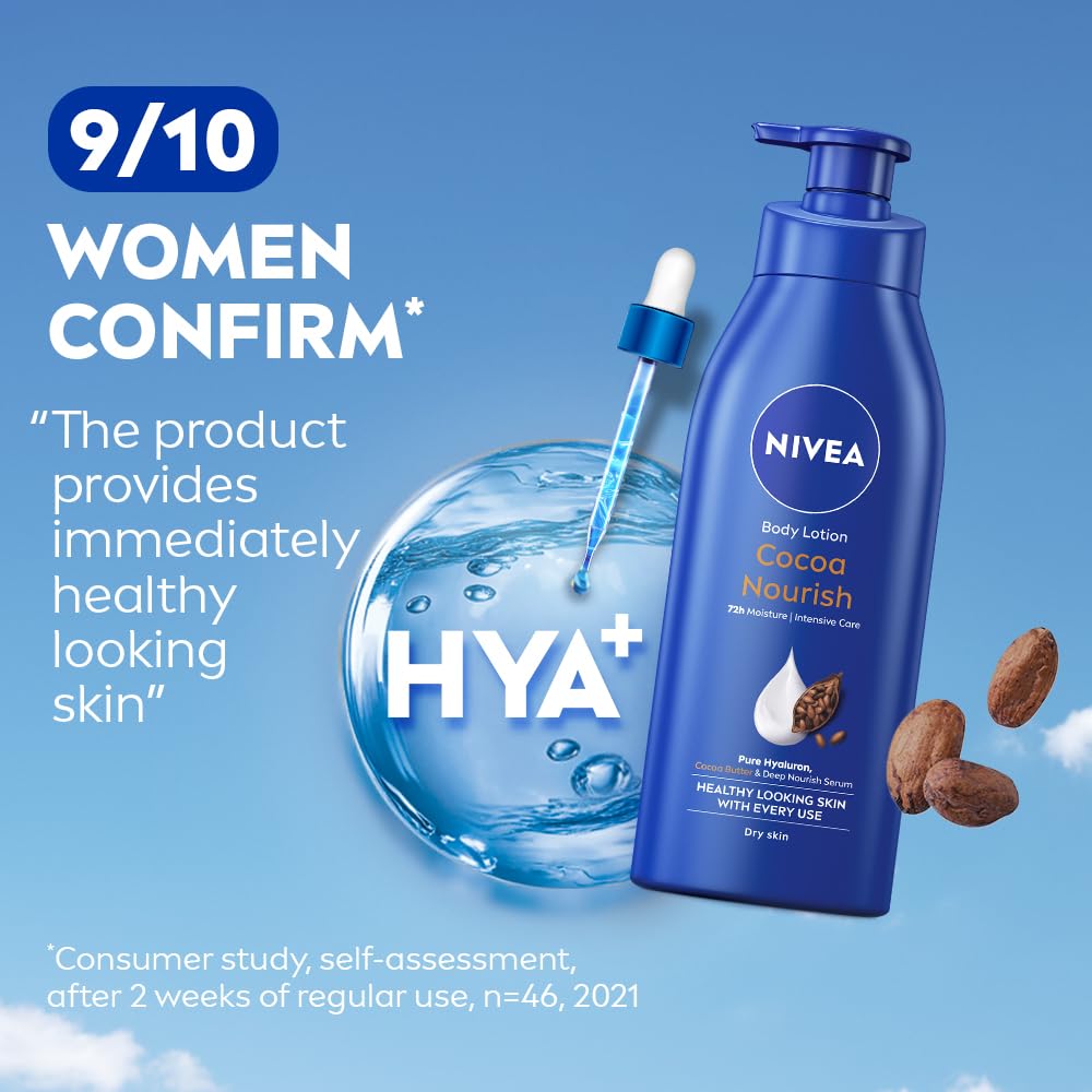 Nivea Cocoa Nourish Body Lotion(400 ml) Beauty & Personal Care NIVEA