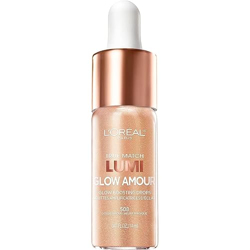 L'Oreal Paris Makeup True Match Lumi Glow Amour Glow Boosting Drops, 1 Count, Golden Hour Beauty & Personal Care L'Oreal Paris