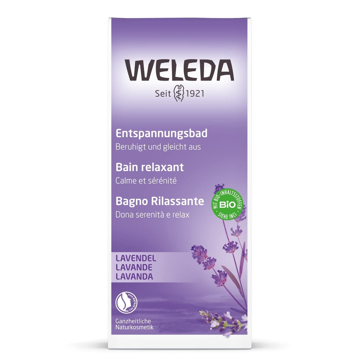 Weleda Lavender Relaxing Bath Milk, 6.8 FZ Beauty & Personal Care Weleda