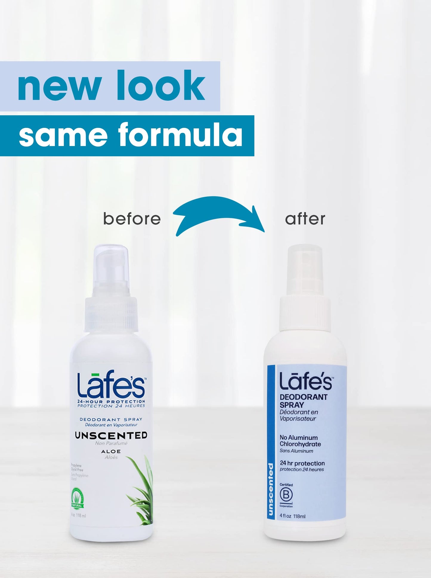 Lafe's Natural Deodorant - 8oz Aluminum Free Natural Deodorant Spray for Women & Men - Paraben Free & Baking Soda Free with 24-Hour Protection Beauty and Personal Care Lafe's