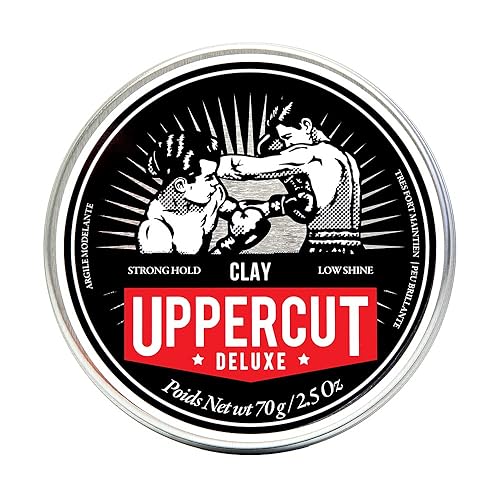 Uppercut Deluxe Clay, Strong Hold, Low Shine, 2.5 Ounces Beauty & Personal Care UPPERCUT DELUXE