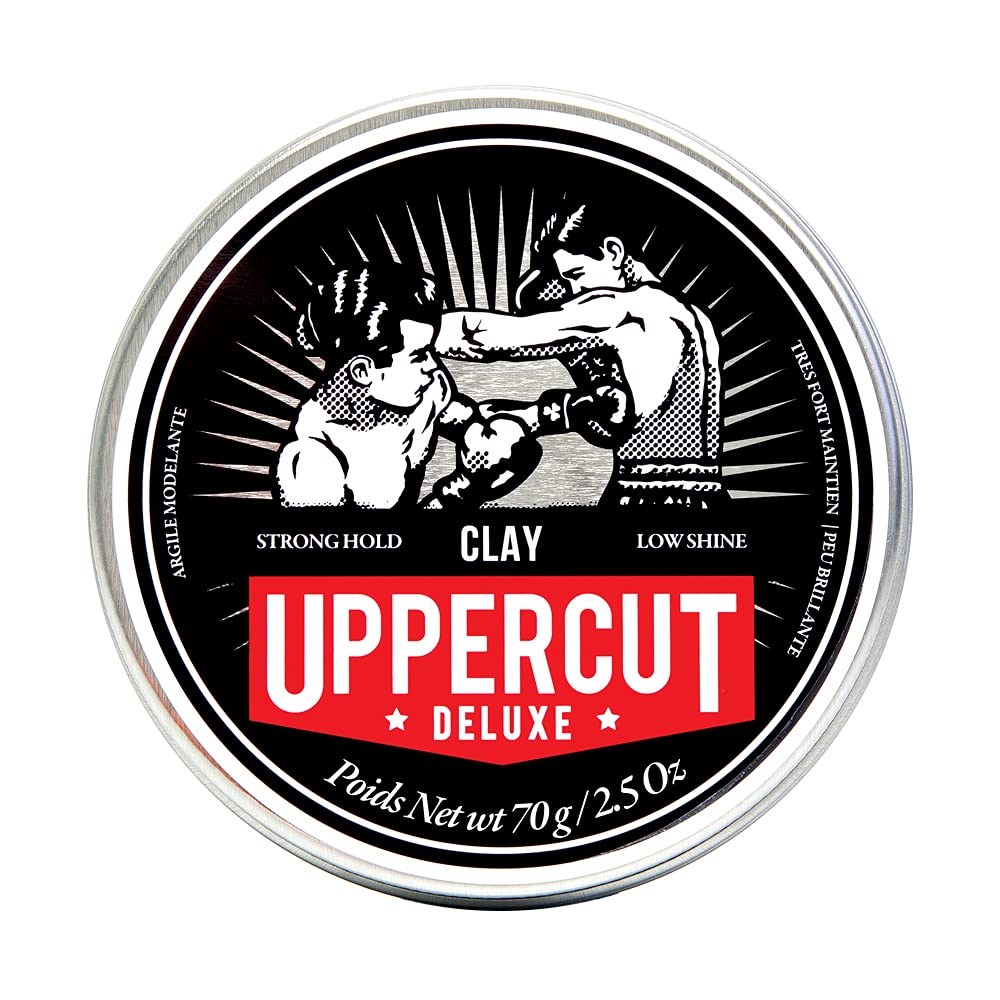 Uppercut Deluxe Clay, Strong Hold, Low Shine, 2.5 Ounces Beauty & Personal Care UPPERCUT DELUXE