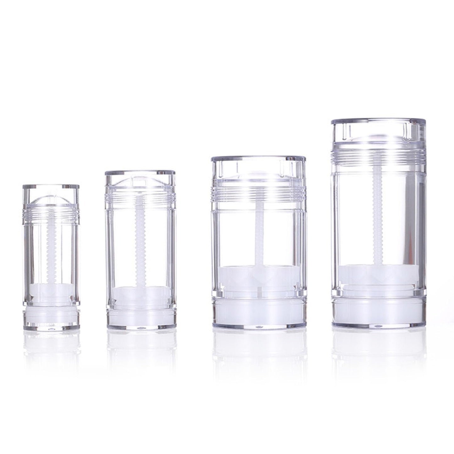15/30/50/75g Deodorant Tube Good Sealing Easy to Carry Handmade DIY Round Twist Up Bottom Filling Empty Blush Stick Home Supply Valentine's Beauty and Personal Care NEREIDS NET