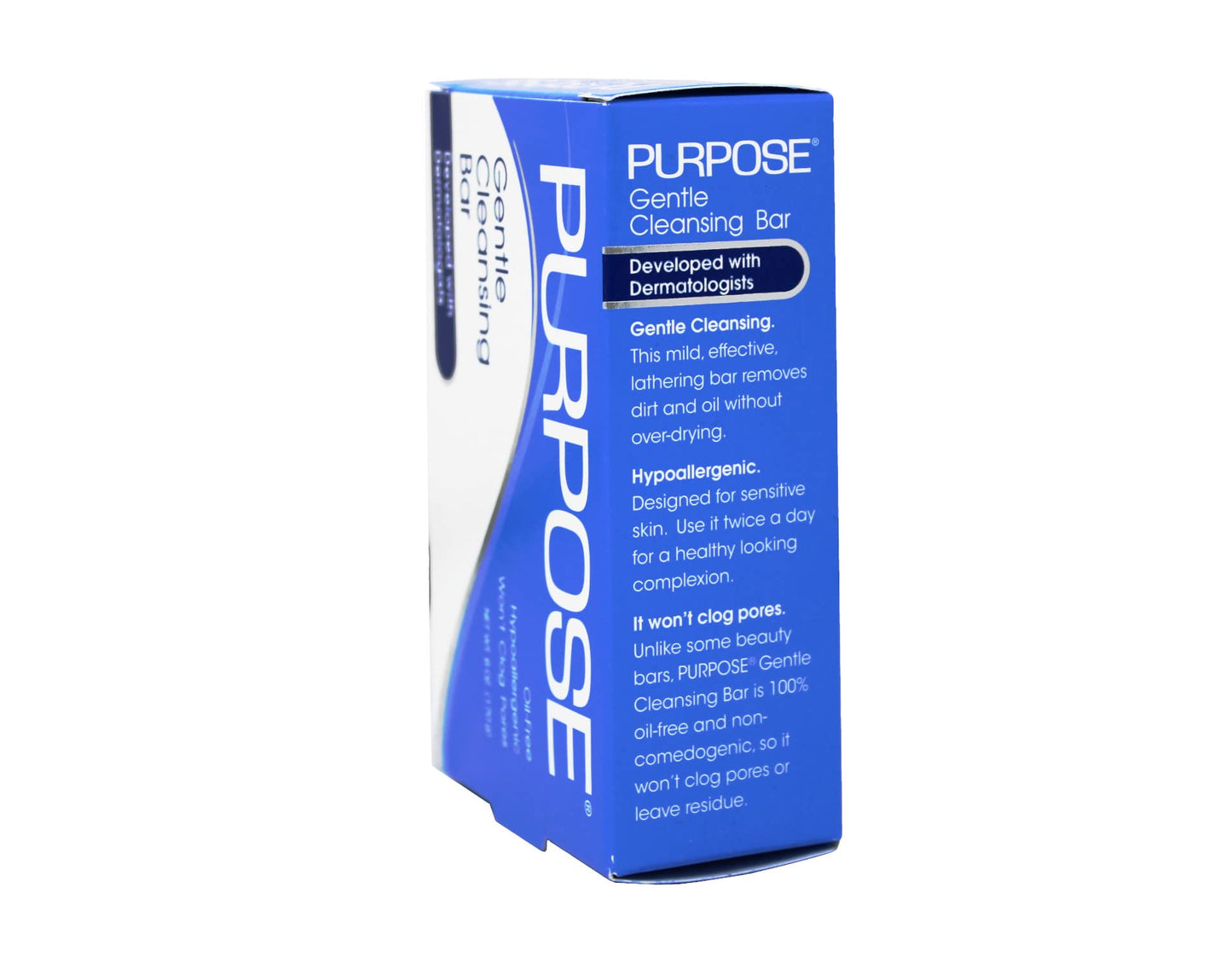 PURPOSE Gentle Cleansing Bar, Gentle As Water, All Skin Types, For Sensitive & Dry Skin, Oil-free, Hypoallergenic, Sulfate-Free, 6 oz Bar Beauty & Personal Care Purpose
