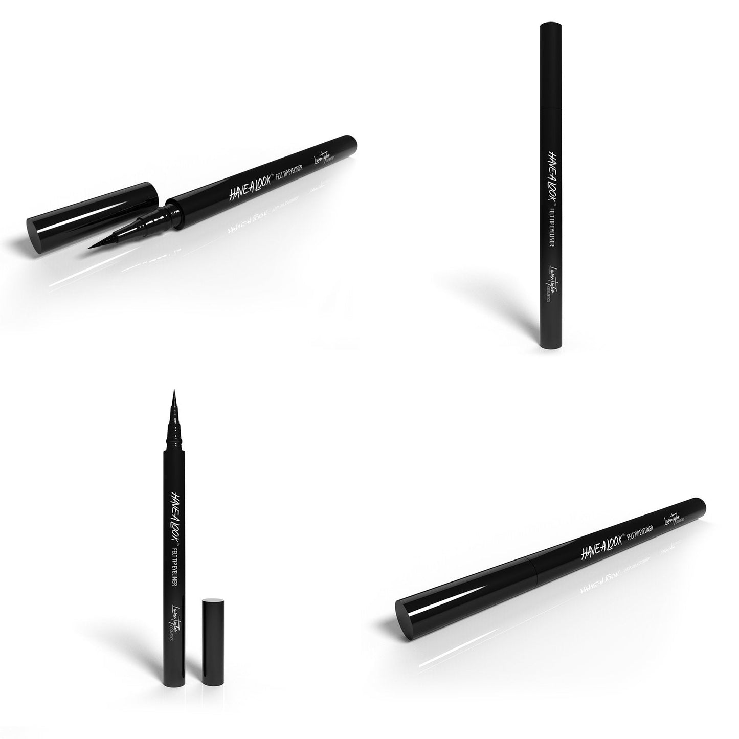 Lauren Taylor Cosmetics Liquid Eyeliner - Waterproof - Black - Easily Lasts All Day - Create Precise Fine or Bold Lines for Any Style Beauty & Personal Care Lauren Taylor Cosmetics