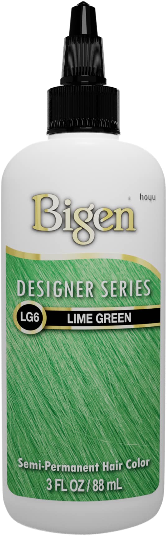 Bigen LG6 Lime Green Designer Series Semi-Permanent Hair Color (pack of 3) Beauty & Personal Care Bigen