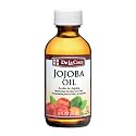 De La Cruz 100% Pure Cold-Pressed Golden Jojoba Oil - Organic Jojoba Oil for Hair and Skin - 2 FL OZ - 59 mL Beauty & Personal Care De La Cruz
