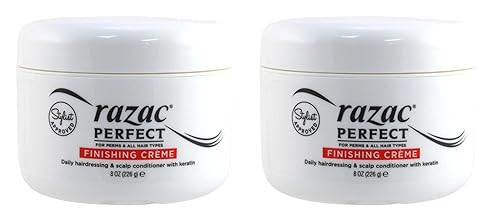 Razac Perfect For Perms Finish Creme 8 Ounce (235ml) (2 Pack) Beauty & Personal Care Razac