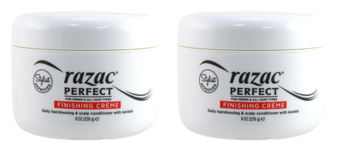 Razac Perfect For Perms Finish Creme 8 Ounce (235ml) (2 Pack) Beauty & Personal Care Razac