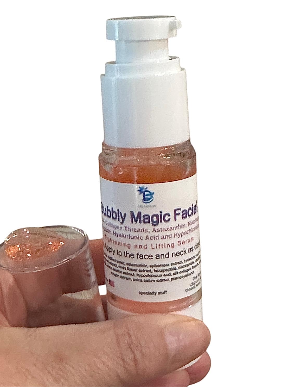 Korean Bubbly Magic Facial Serum By Diva Stuff, 1oz Beauty & Personal Care Diva Stuff