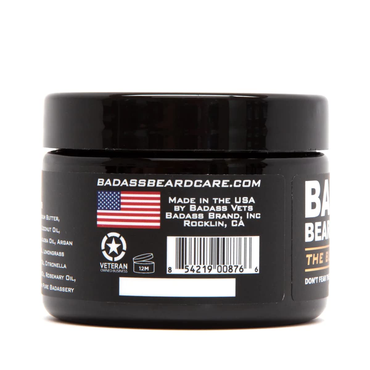 Badass Beard Care Beard Butter For Men - THE BUSHWHACKER, 3 oz - Made of Natural Ingrediens for Healthy, Soften and Itchness Free Beard and Mustache Beauty and Personal Care Badass Beard Care