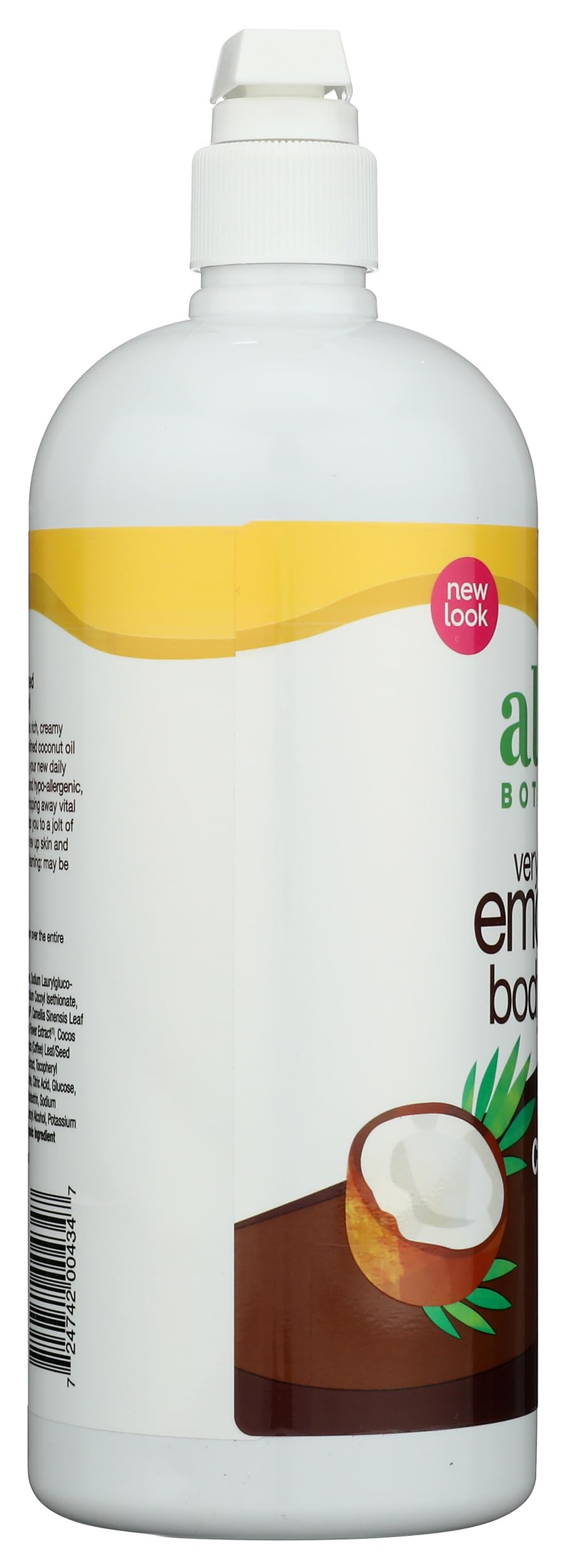 Alba Botanica Very Emollient Bath & Shower Gel, Coconut Rescue, 32 oz. Beauty & Personal Care Alba Botanica