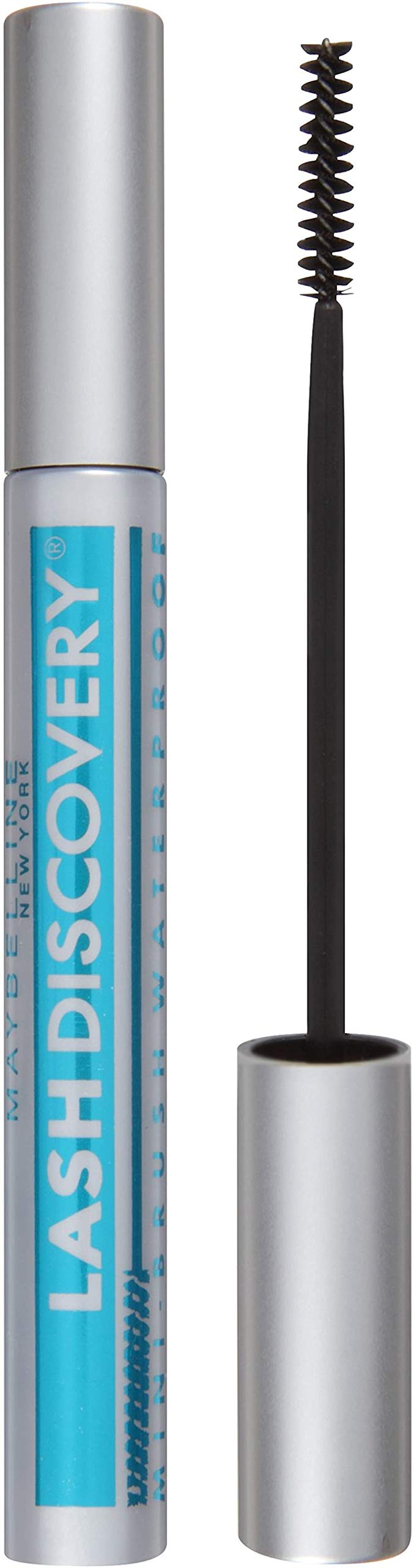 Maybelline New York Lash Discovery Mini-Brush Waterproof Mascara, Very Black, 0.16 fl. oz. Beauty & Personal Care MAYBELLINE