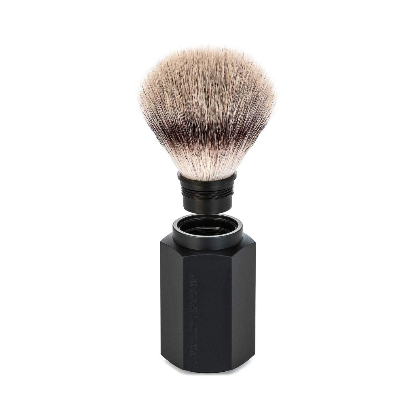 MÜHLE HEXAGON Graphite 3-Piece Silvertip Fiber Shaving Set Beauty and Personal Care MÜHLE