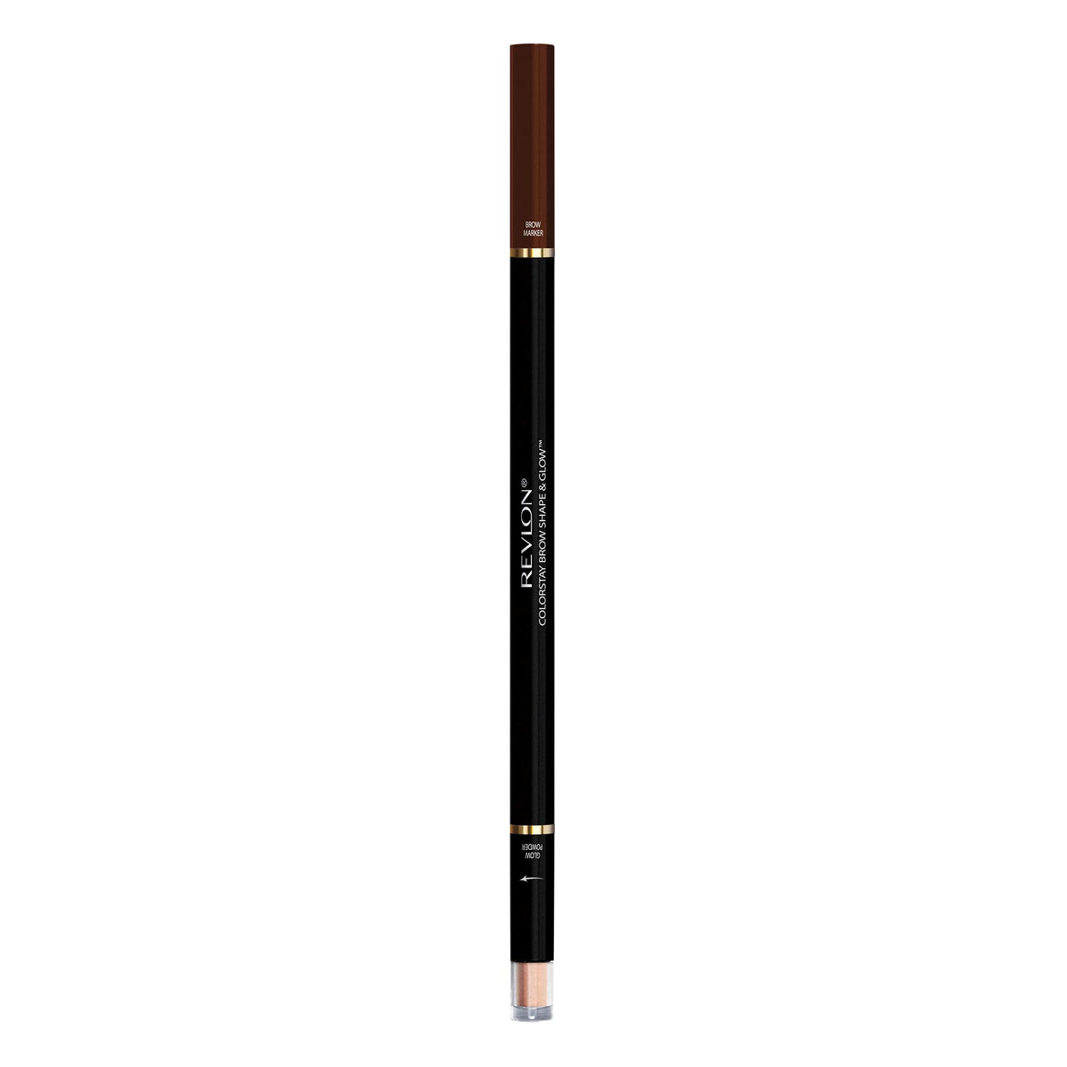 Revlon Colorstay Shape & Glow Eye Brow Marker and Highlighter, Dark Brown, 0.02 Oz (Marker), 0.008 Oz (Highlighter) Beauty & Personal Care REVLON