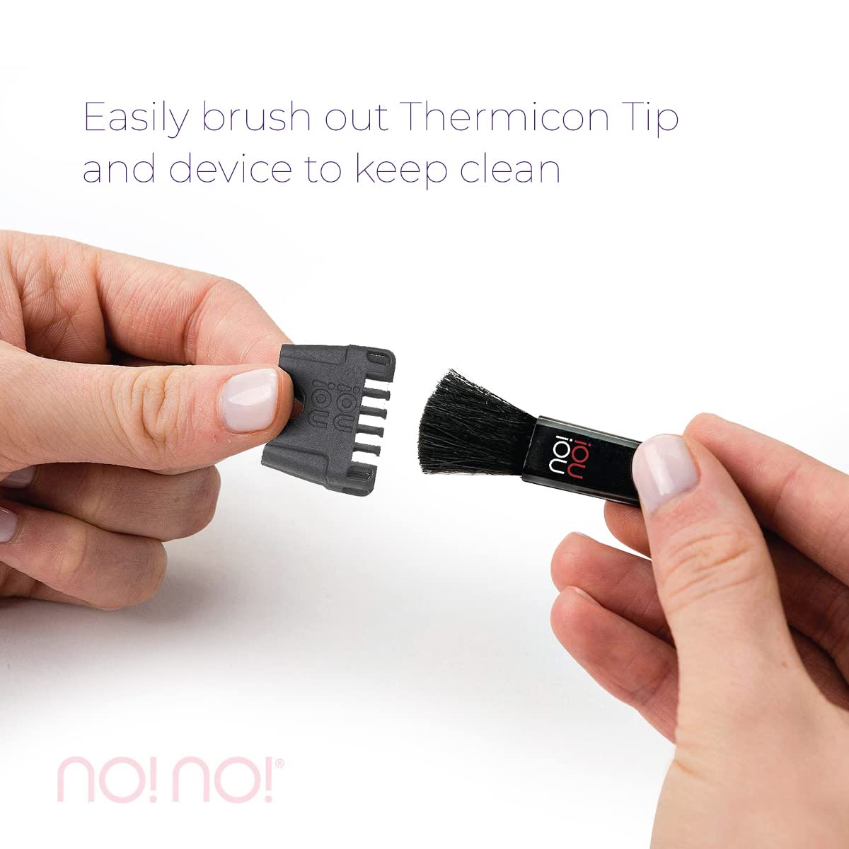 no!no! Thermicon Narrow Tip Refill Pack - Hair Removal for Women - Flawless Replacement Heads Attach to Device for a Smooth Hairless Face, Underarm Beauty and Personal Care no!no!