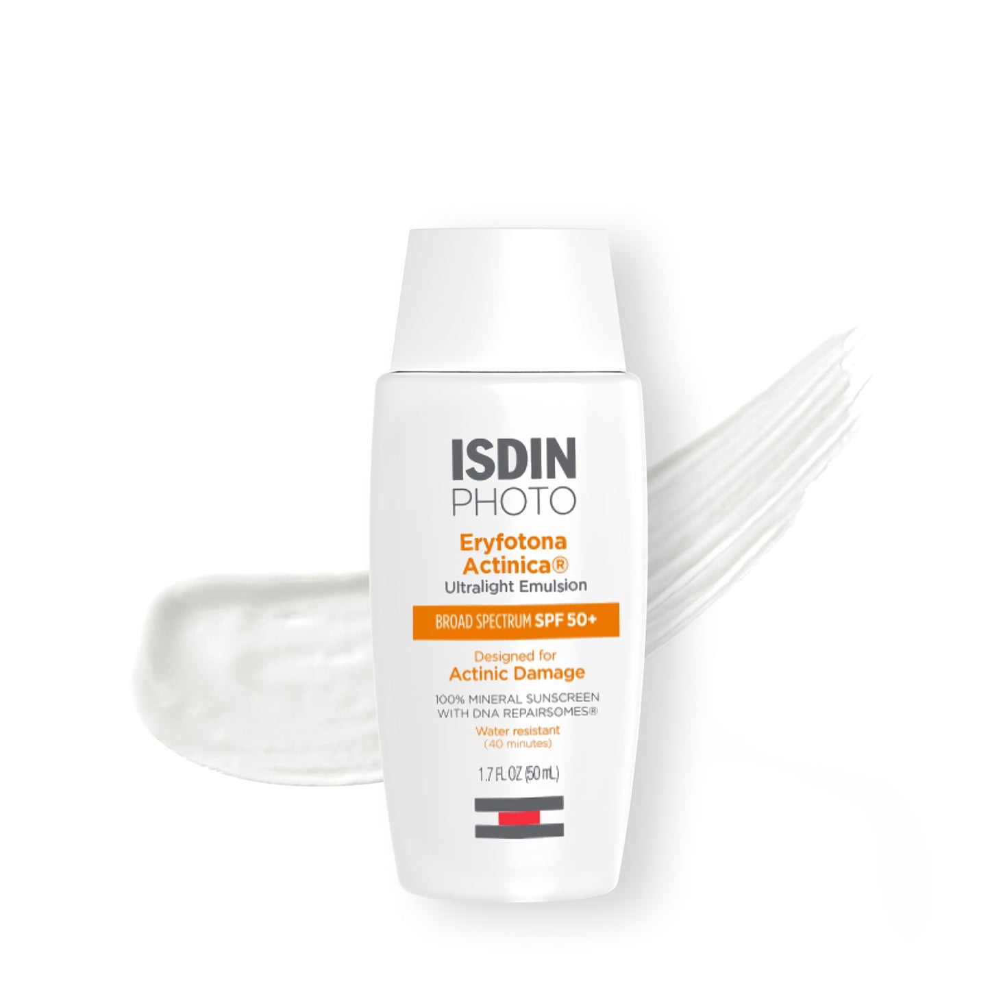 ISDIN Eryfotona Actinica Mineral Face Sunscreen SPF 50+, 1.7 fl oz Beauty and Personal Care ISDIN Default Title