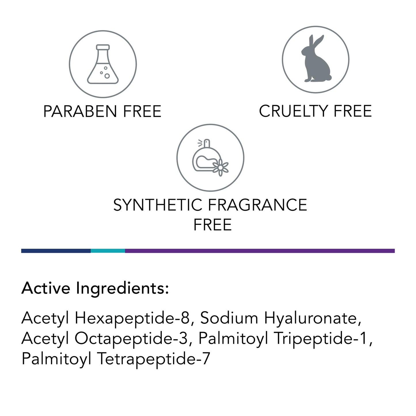 Omni Bioceuticals Rejuvenating Hyaluronic Serum with Hexapeptides, Deep Hydration, Instant Plumping, Fast Absorbing, Anti-Gravity Peptide, Sensitive Beauty & Personal Care Omni Bioceuticals